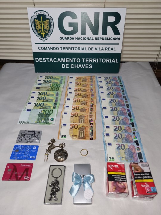 Valpaços – Recuperação de material furtado