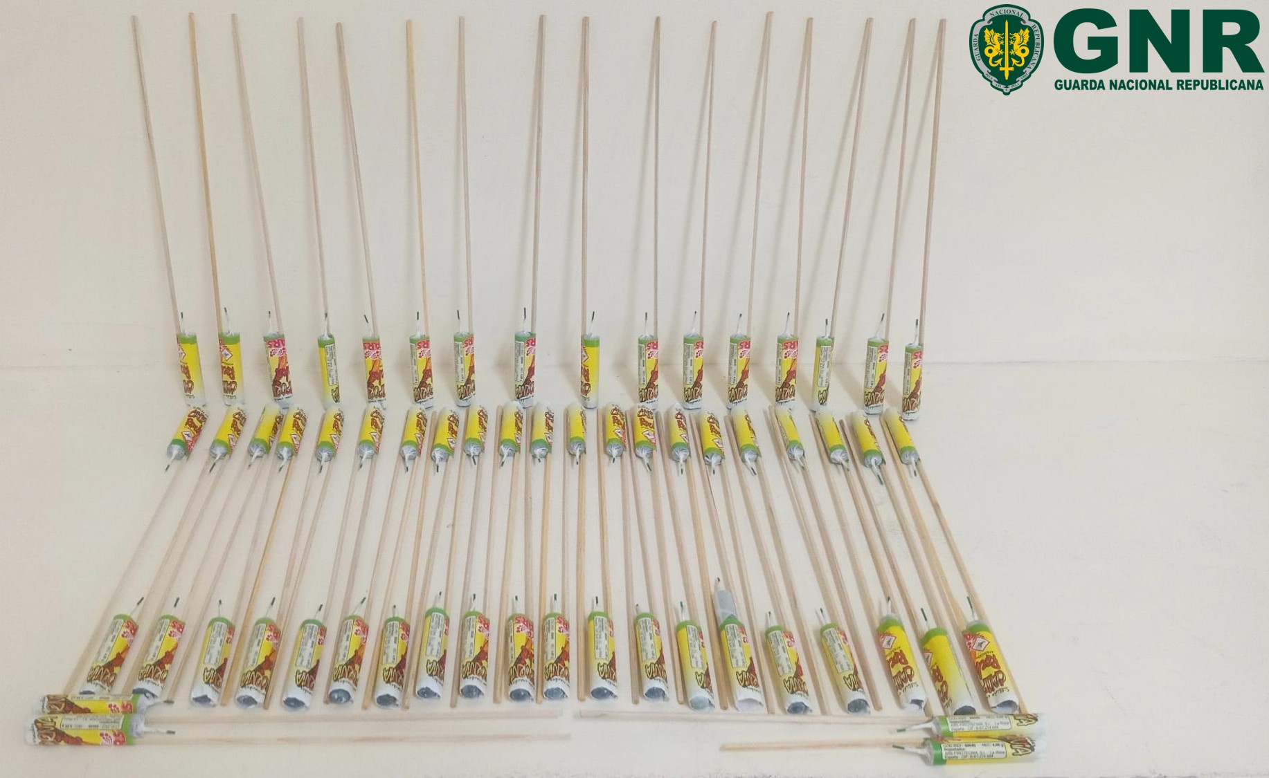 Ourém - Apreensão de 51 artigos pirotécnicos