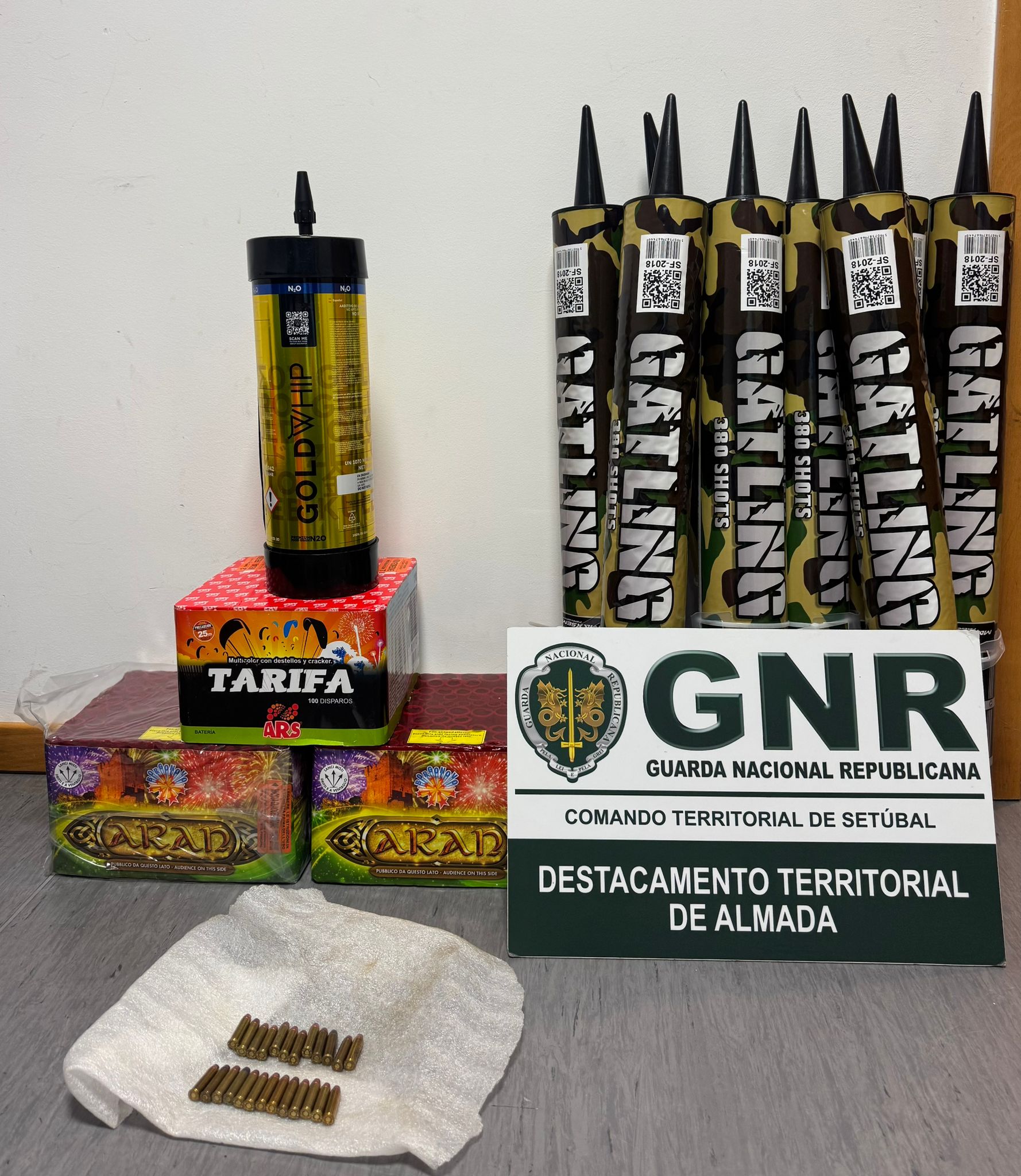 Almada – Detido por posse ilegal de arma