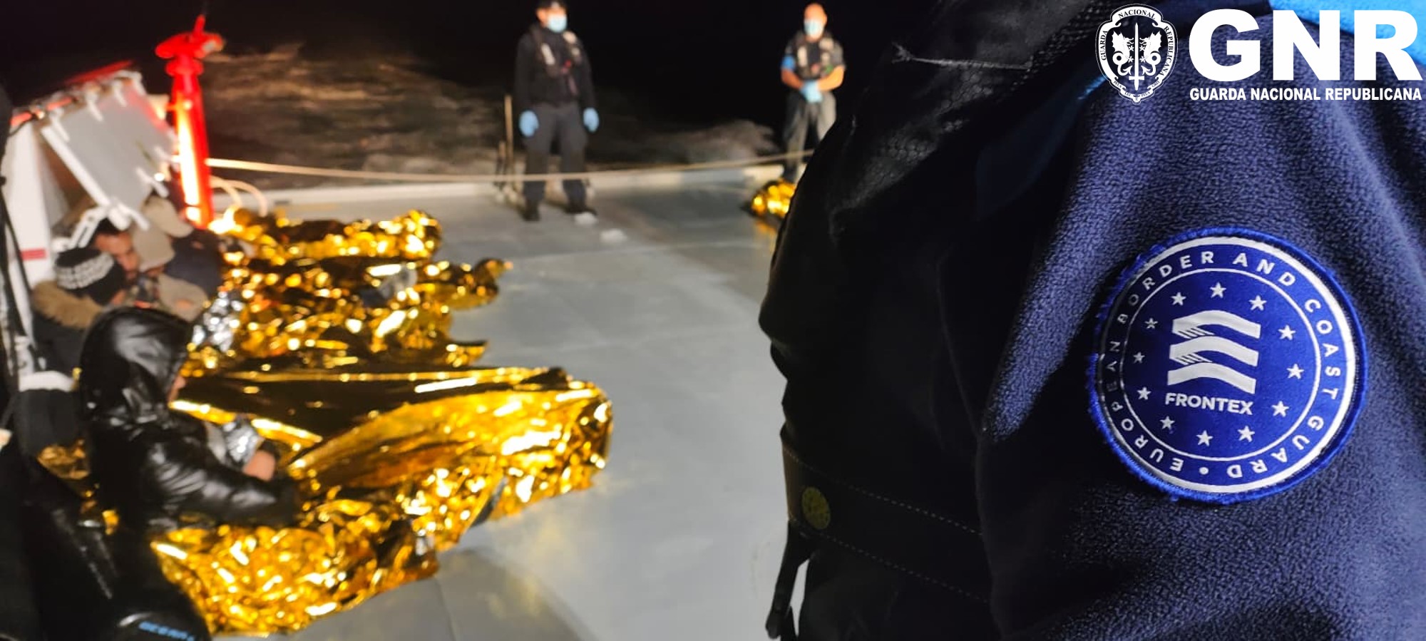 Espanha – GNR resgata 21 migrantes durante missão coordenada pela Frontex