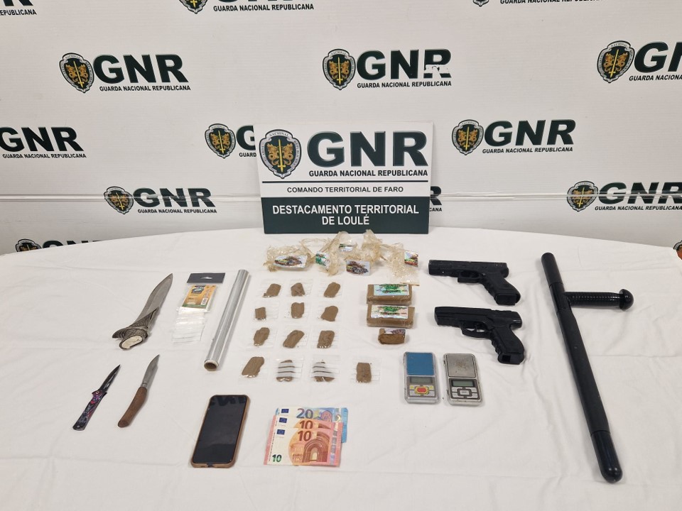 Loulé – Detido por tráfico de estupefacientes