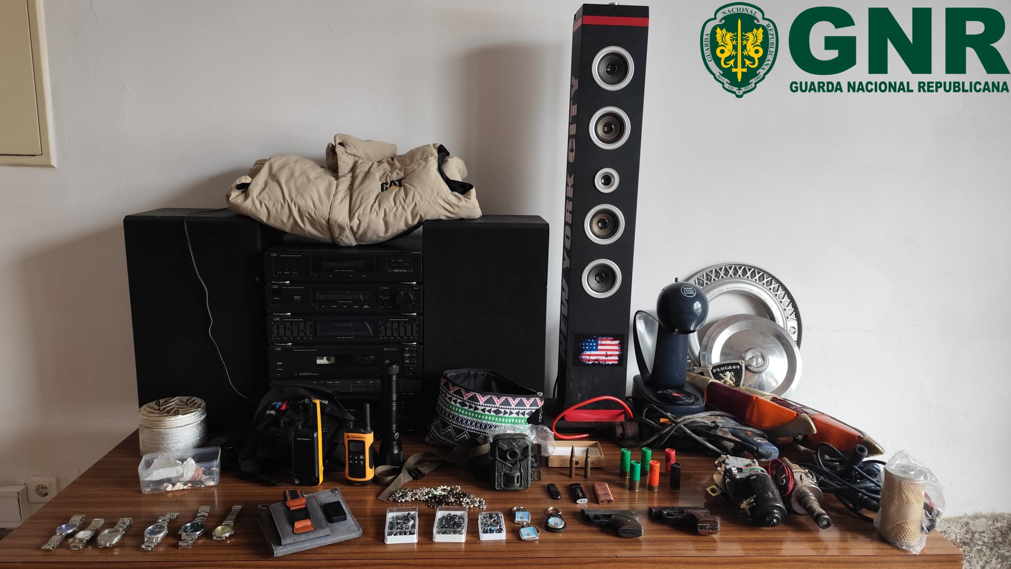 Foto de Vieira do Minho – Apreensão de material proveniente de furtos em residência