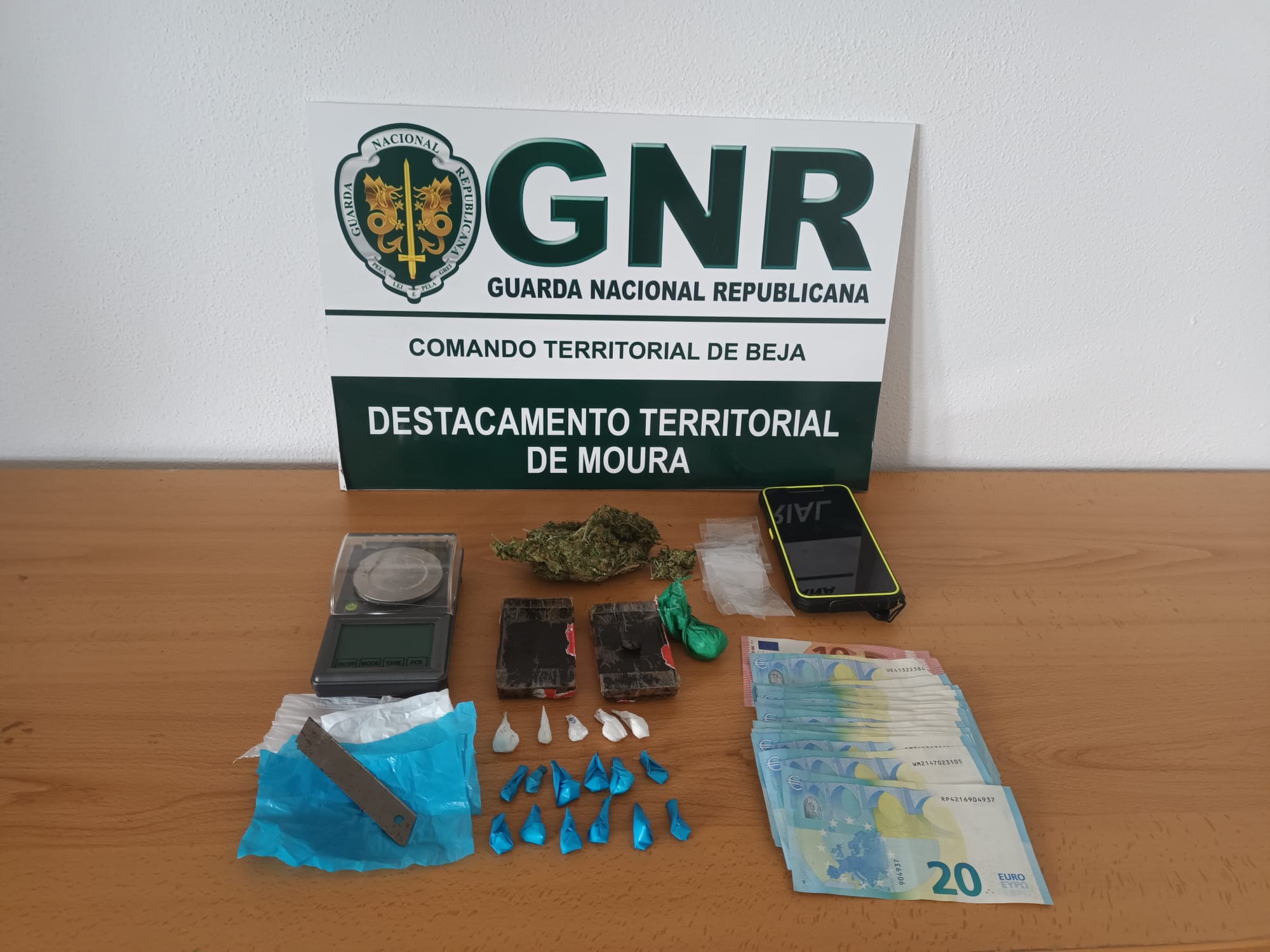 Serpa – Detido por tráfico de estupefacientes