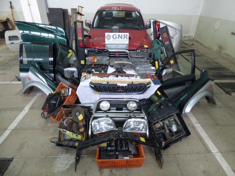 Santa Comba Dão – Detido por furtos e recuperação de material furtado