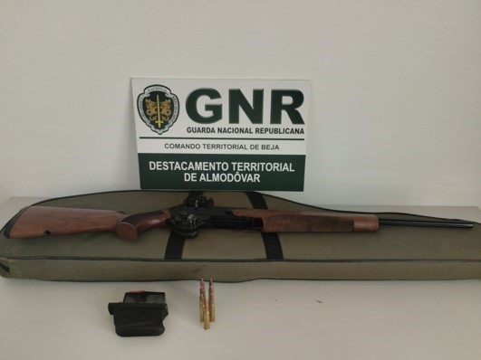 Almodôvar – Detido por caçar através de processos e meios não autorizados