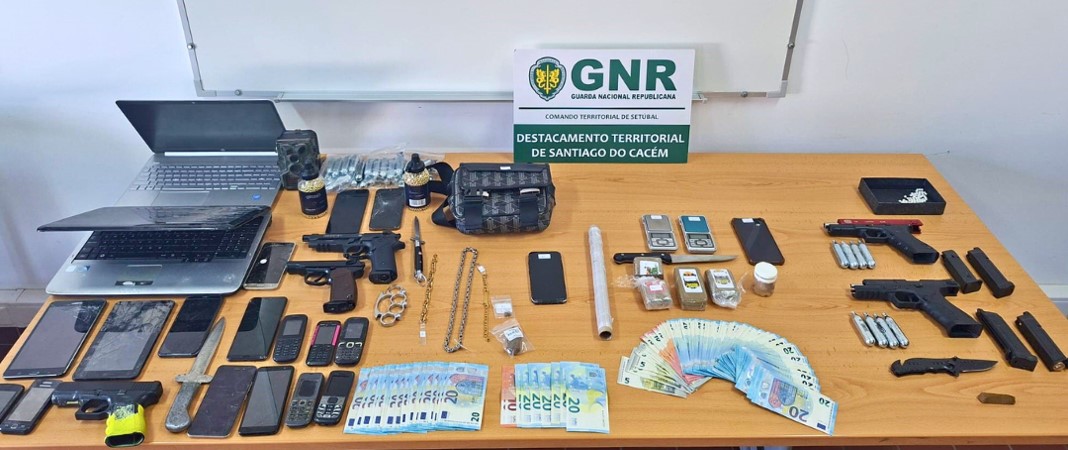 Sines – Cinco detidos por crime de roubo