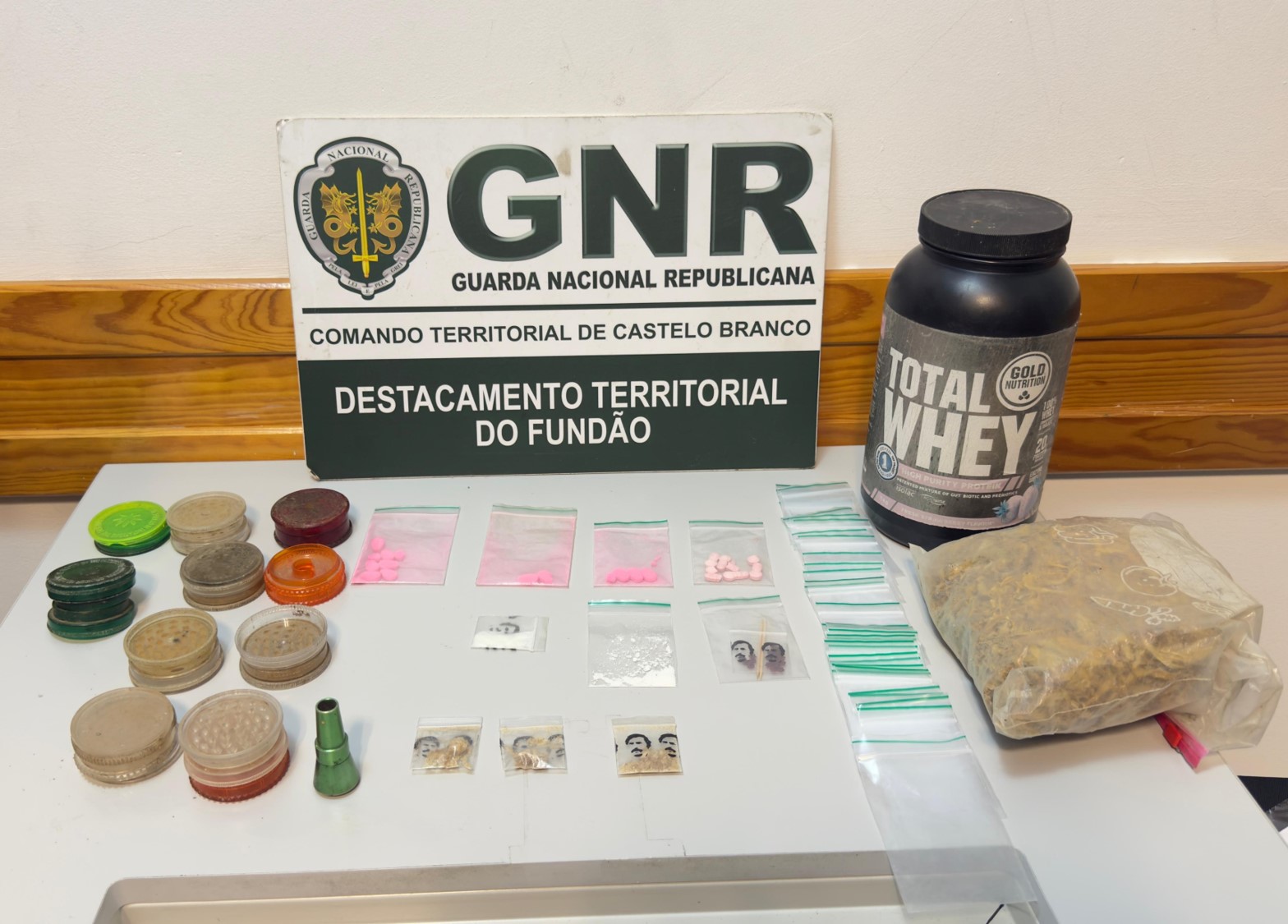 Fundão – Detido por tráfico de estupefacientes