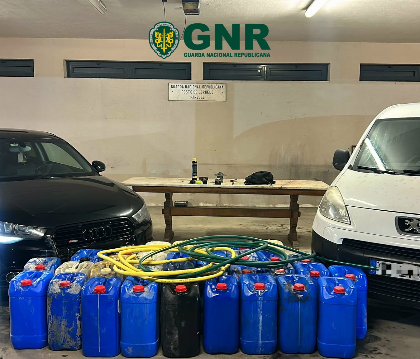 Foto de Paredes – Detidos por furto de combustível