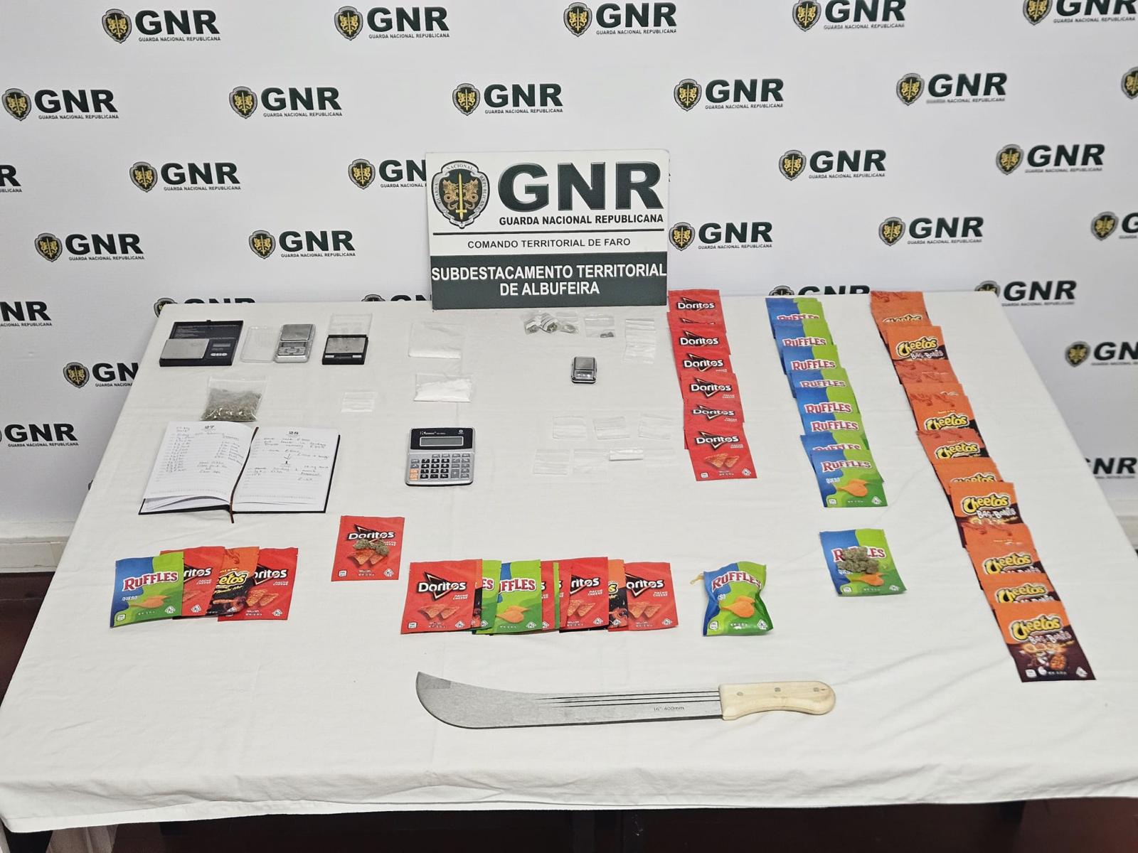 Albufeira – Detido por tráfico de estupefacientes