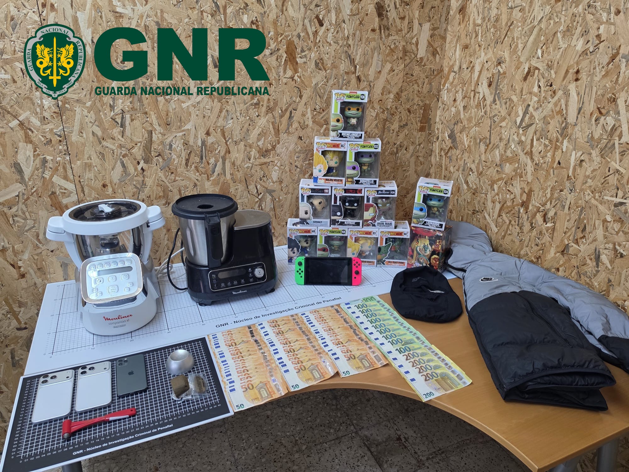 Grande Porto – Constituição de seis arguidos por furtos qualificados