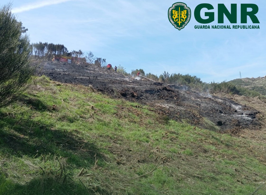 Seia – Dois detidos por incêndio florestal