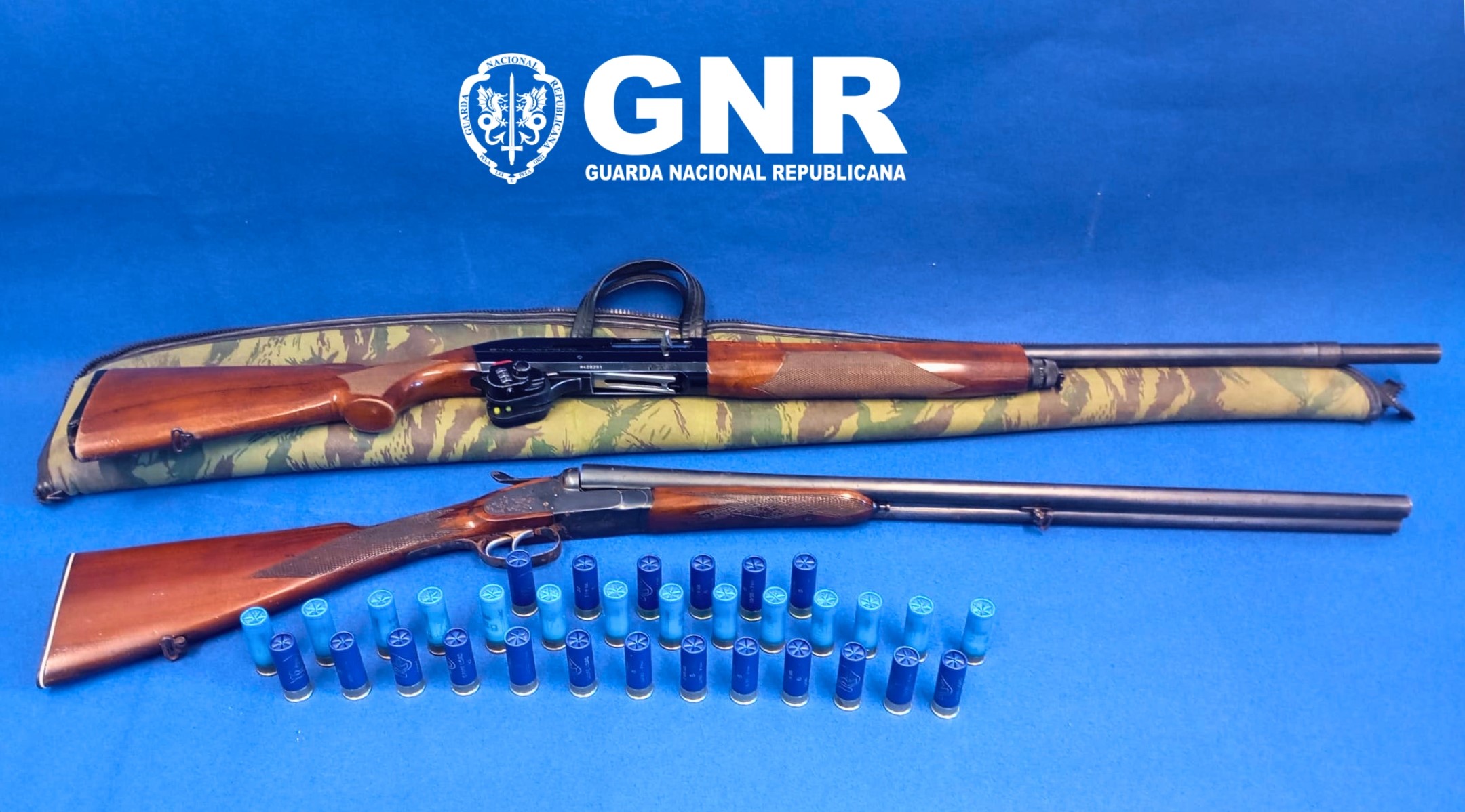 Grândola – Apreensão de duas armas de fogo em contexto de violência doméstica   