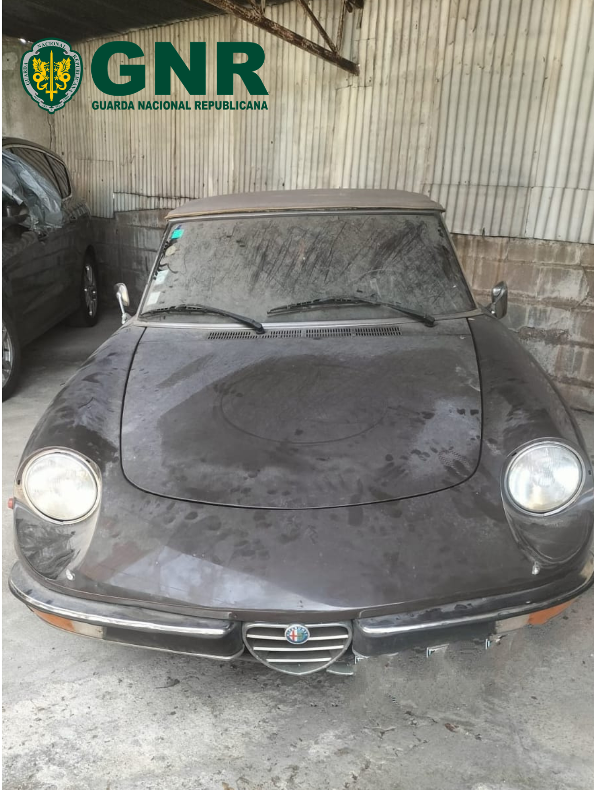 Recuperação de Veículo Furtado – Albergaria-a-Velha