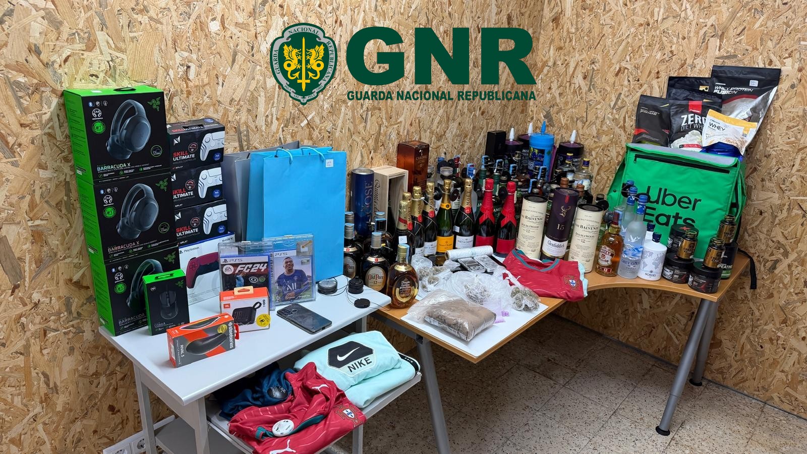 Vila Nova de Gaia – Detido por tráfico de estupefaciente e posse de arma proibida