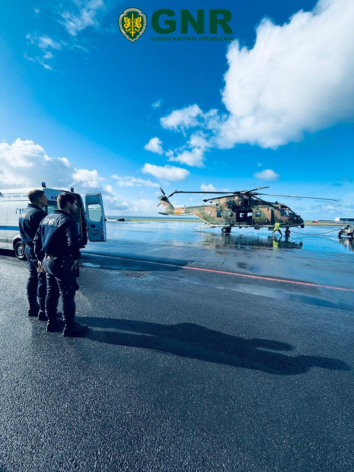 Foto de Açores – Controlo de fronteiras assegura entrada segura de evacuados em espaço Schengen