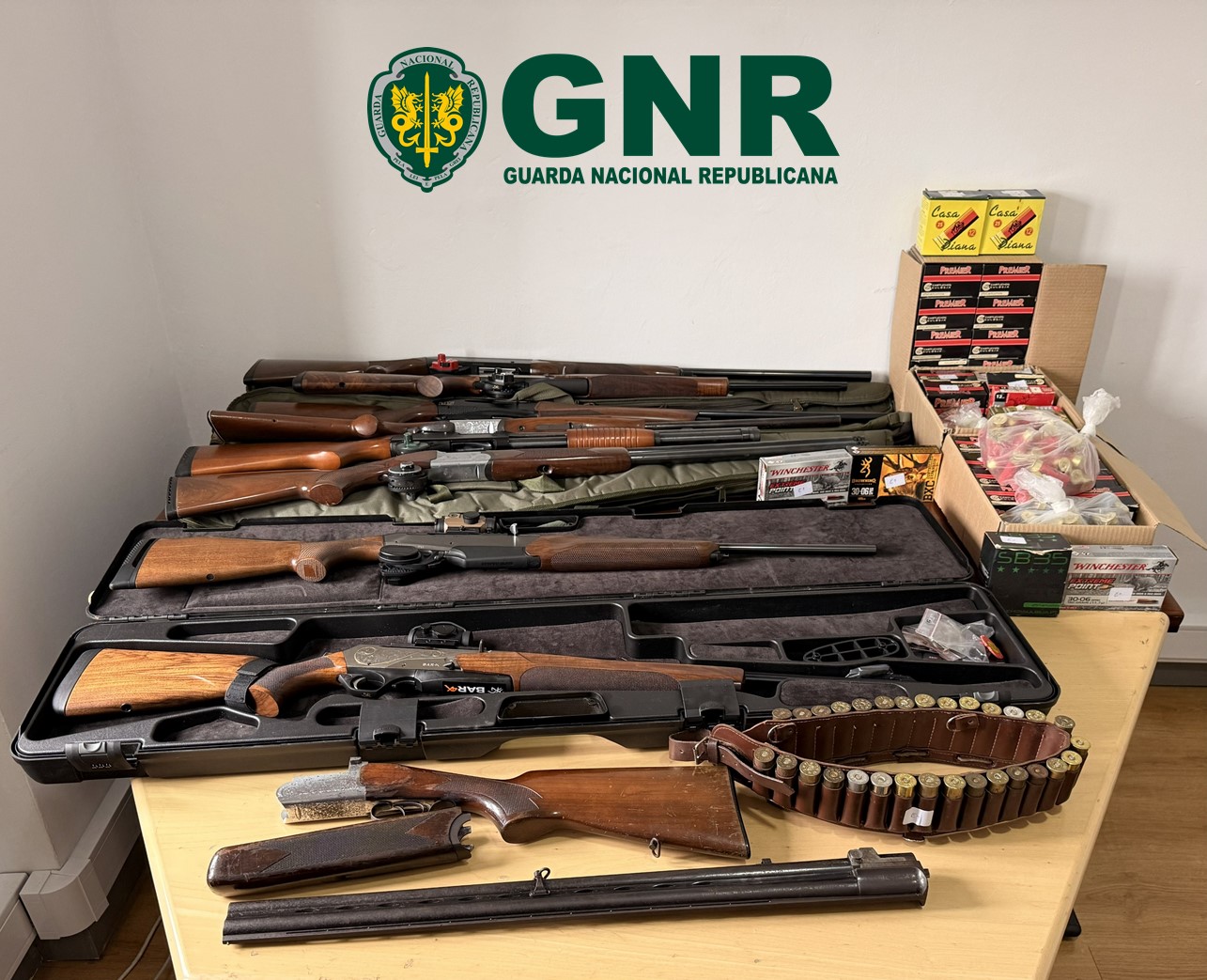 Vieira do Minho – Apreensão de armas por ameaças e ofensas à integridade física