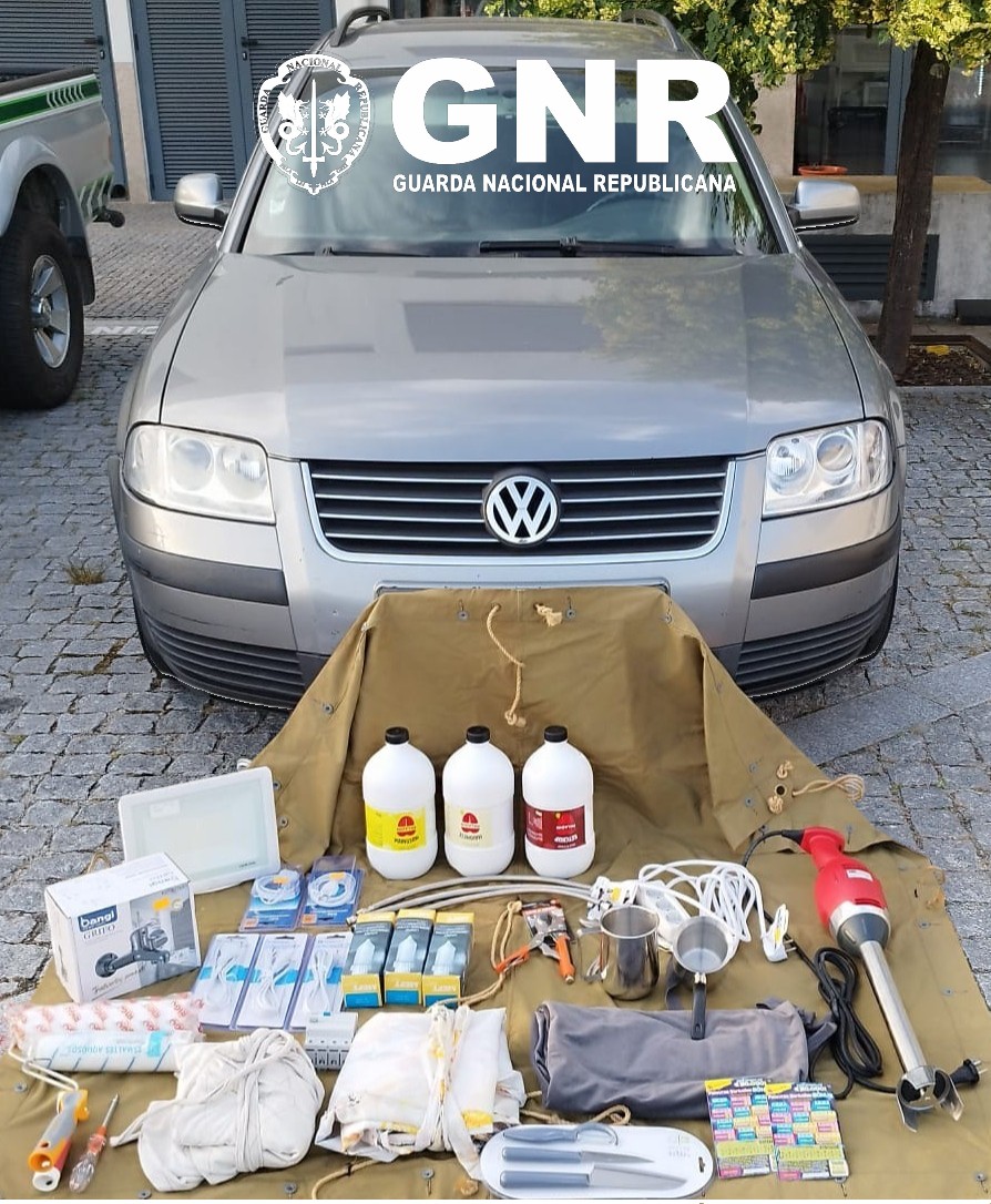 Matosinhos – Prisão preventiva para três detidos por crimes de roubo e furtos em estabelecimentos comerciais