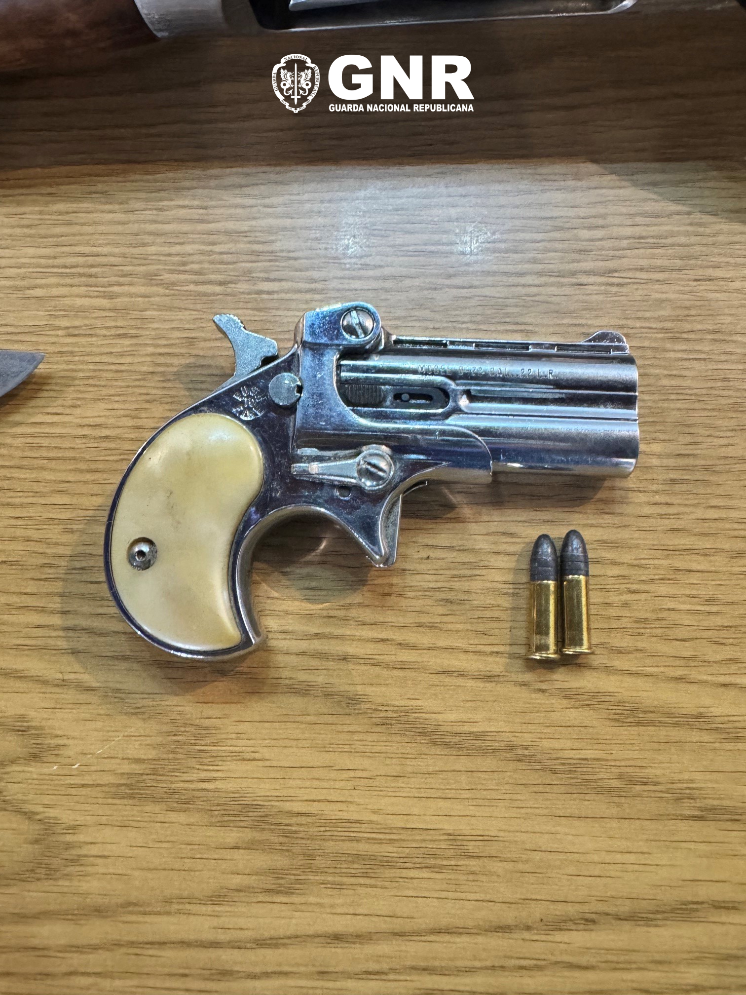 Murça  – Apreensão de armas e munições