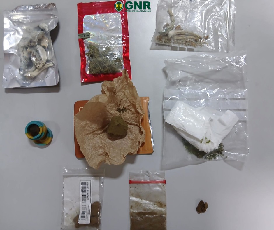 Moimenta da Beira – Três detidos e apreensão de mais de 180 doses de produto estupefaciente



