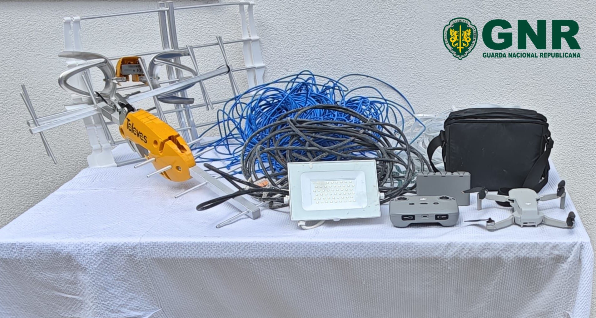 Monção – Recuperação de material Furtado