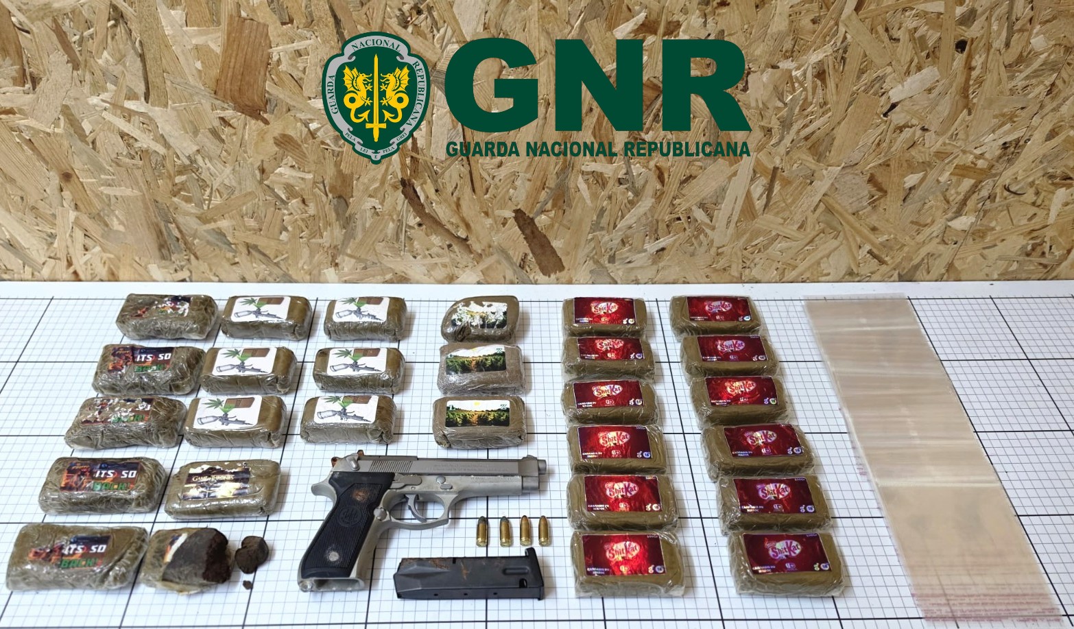 Paços de Ferreira – Prisão preventiva por tráfico de estupefaciente e posse de arma proibida