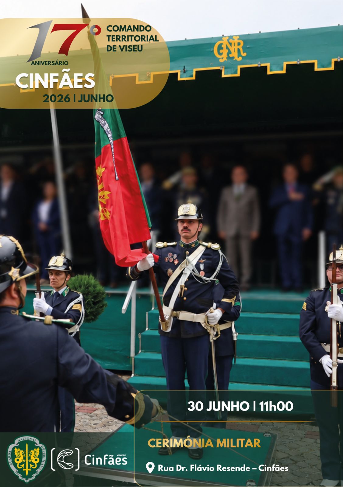 Comemorações do 17.º aniversário do Comando Territorial de Viseu