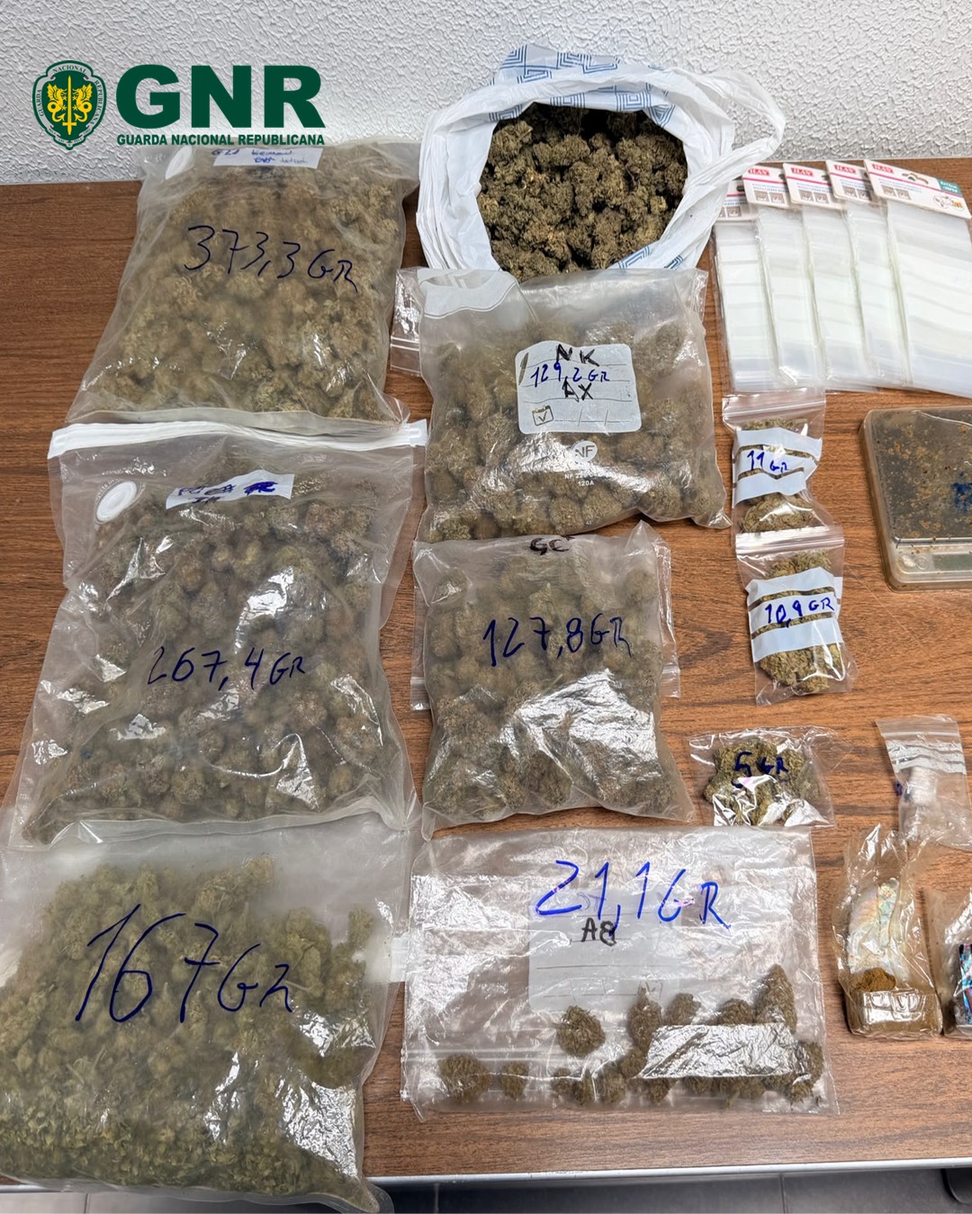 Seixal – Detido em flagrante por tráfico de estupefacientes