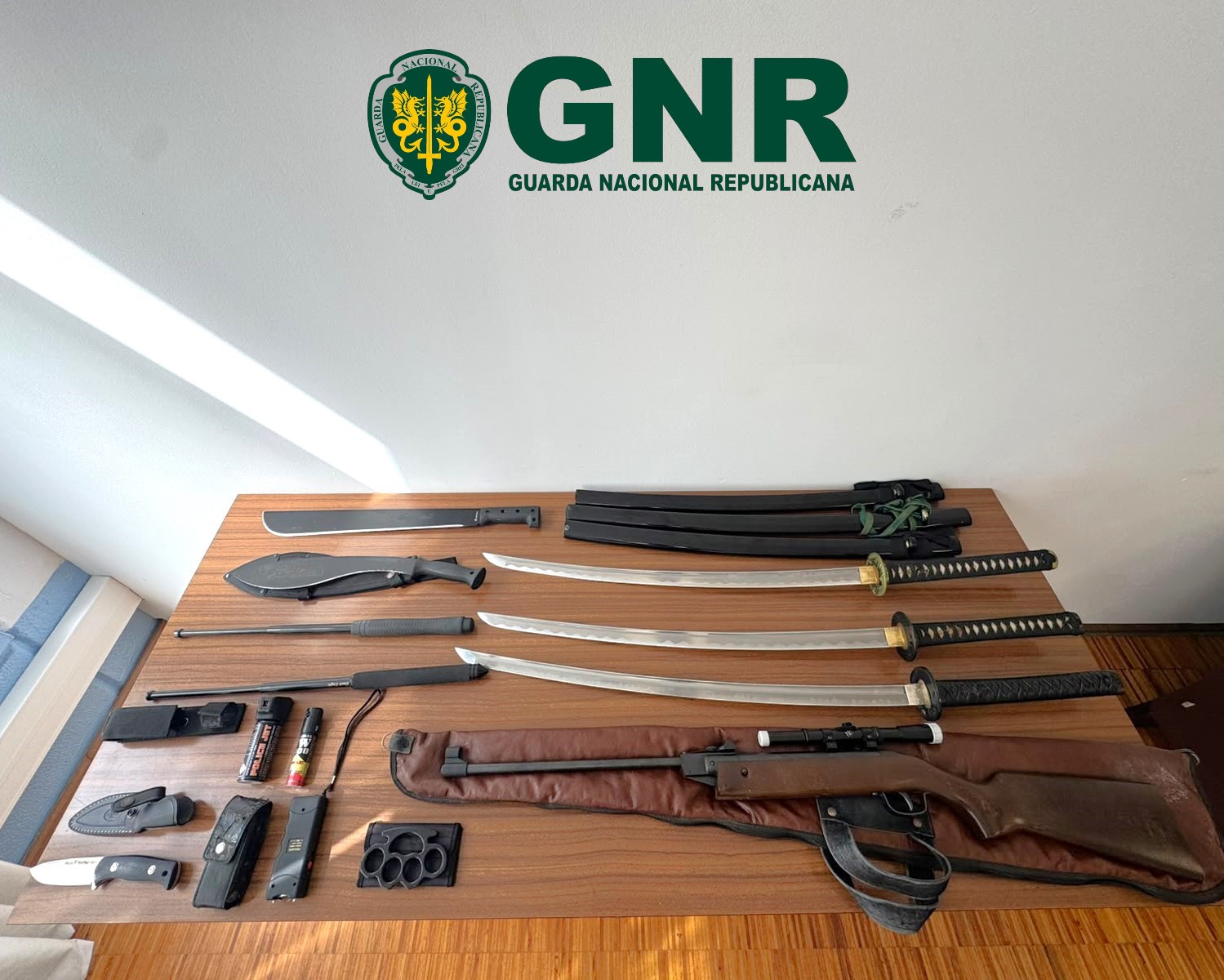 Matosinhos – Detido por posse de armas proibidas