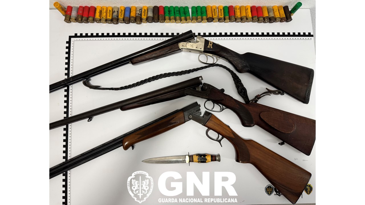 Vila Real  – Detido por posse de arma proibida