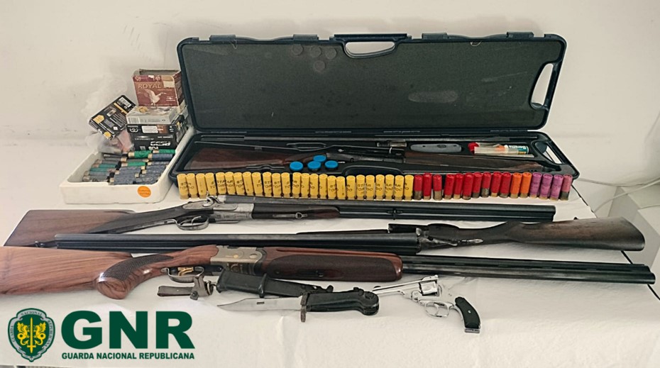 Vila Verde – Apreensão de armas por violência doméstica