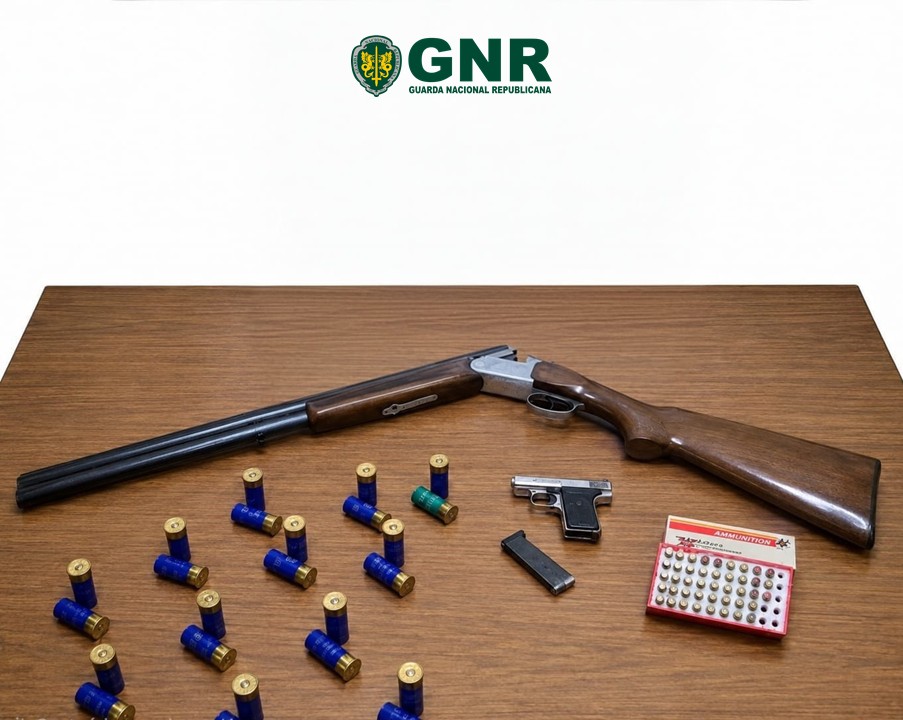 Trofa – Detido por violência doméstica e posse ilegal de armas