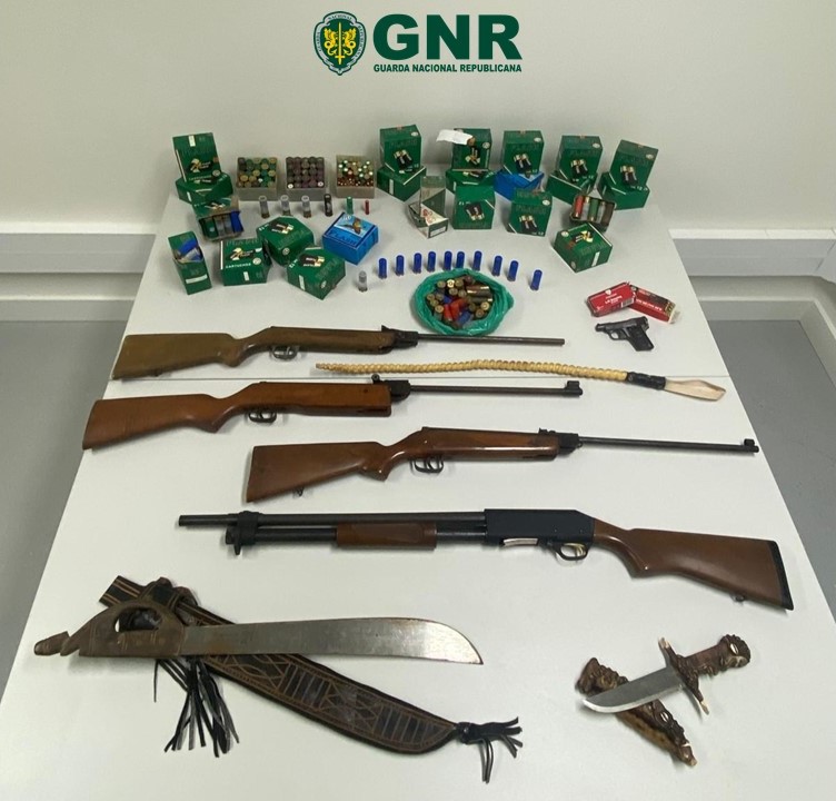 Coruche – Detido por detenção de armas proibidas