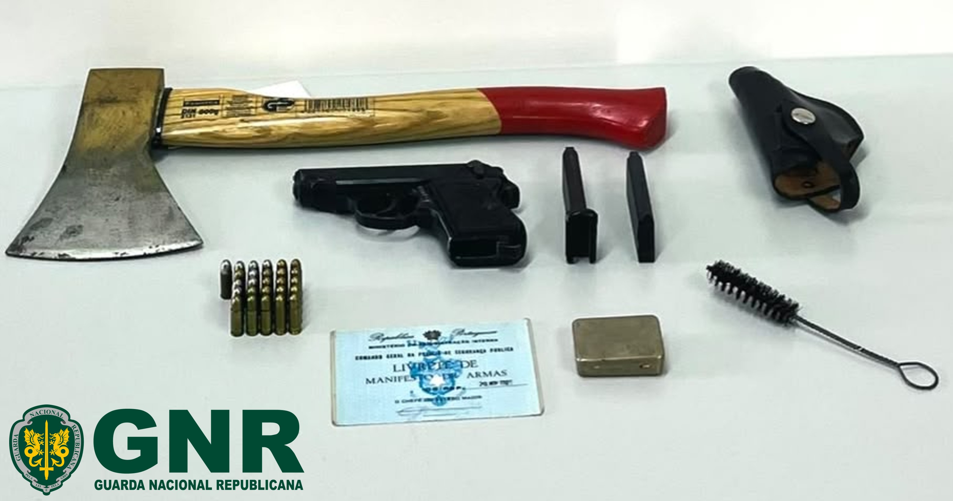 Portalegre – Detenção e Apreensão de arma por violência doméstica