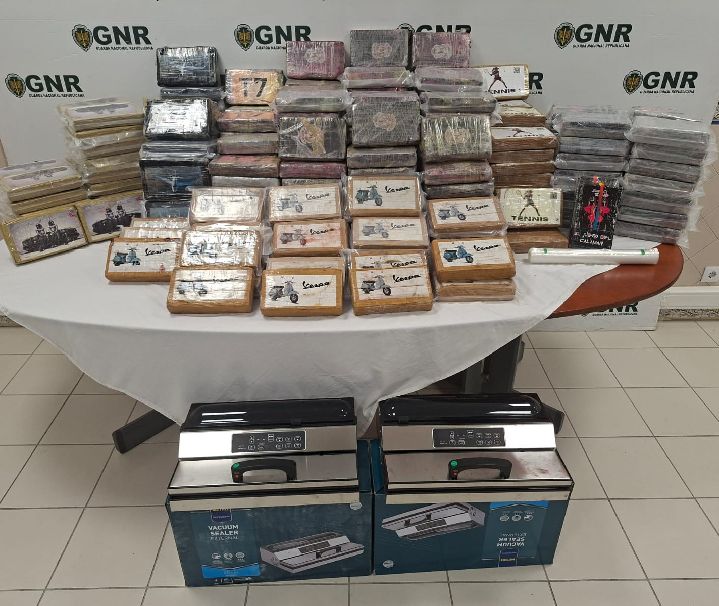 Loulé – Apreendidas cerca de 1 500 000 doses de cocaína