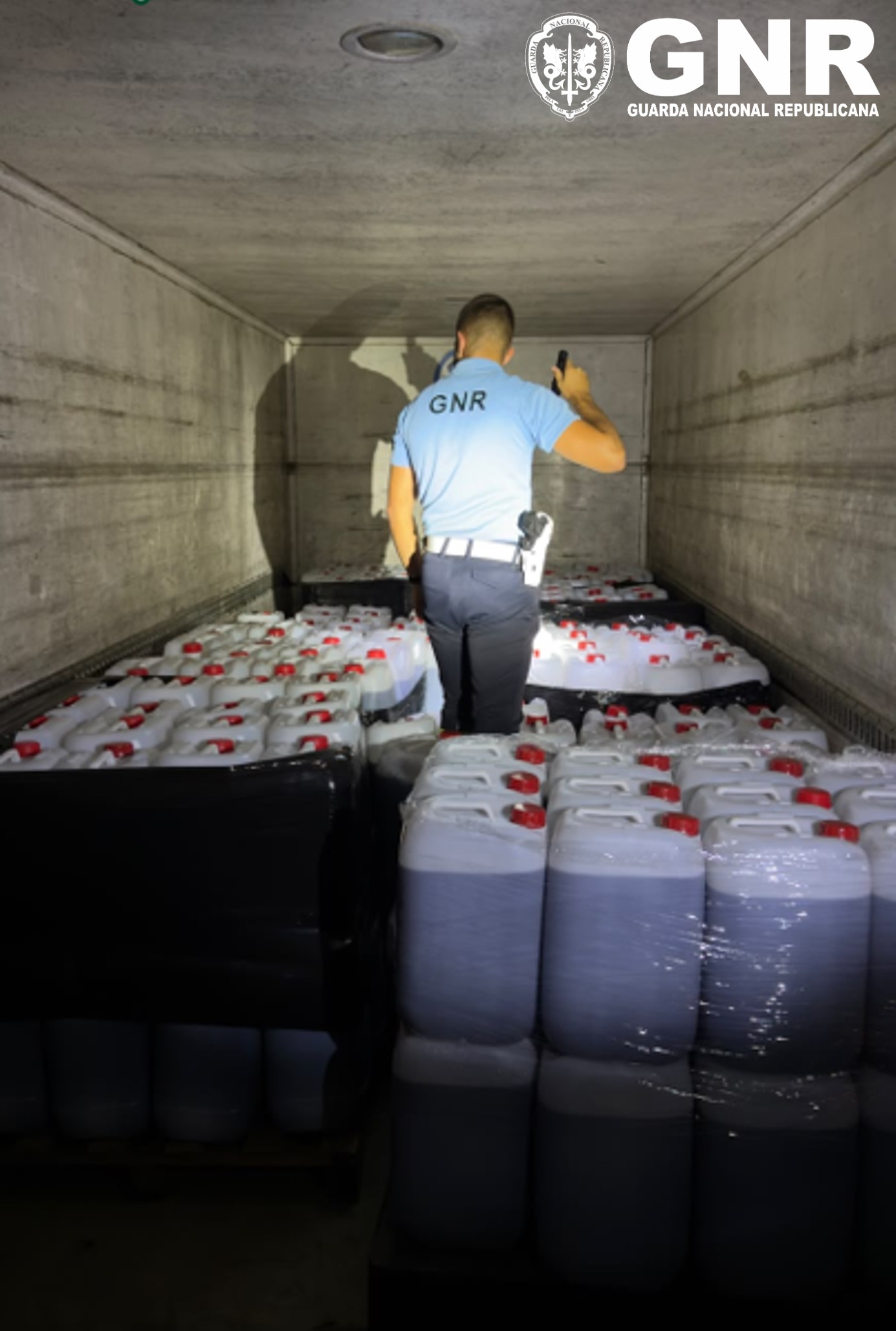 Alcácer do Sal – GNR apreende 8 000 litros de gasolina