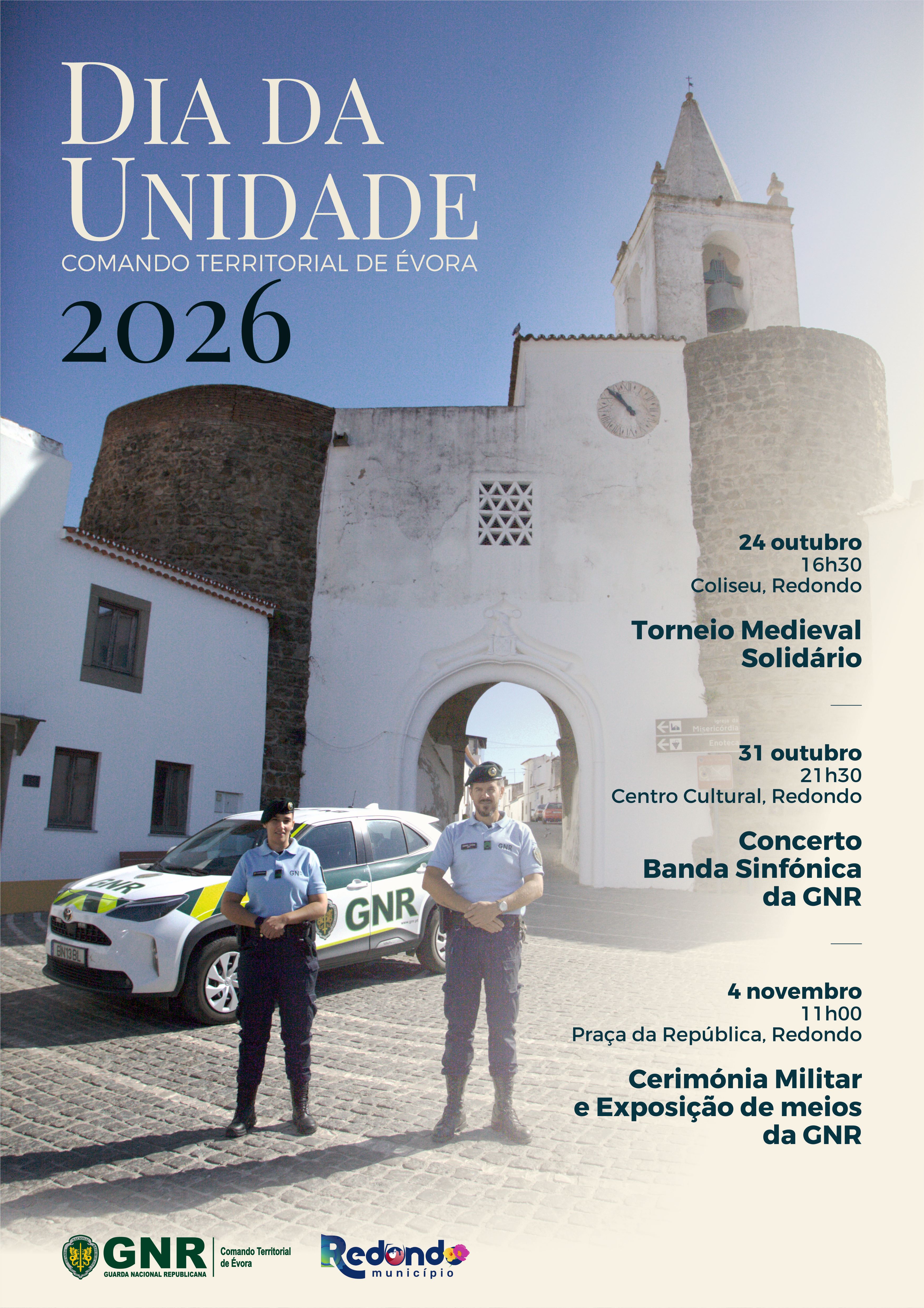 Foto de Comemorações do aniversário do Comando Territorial de Évora da GNR