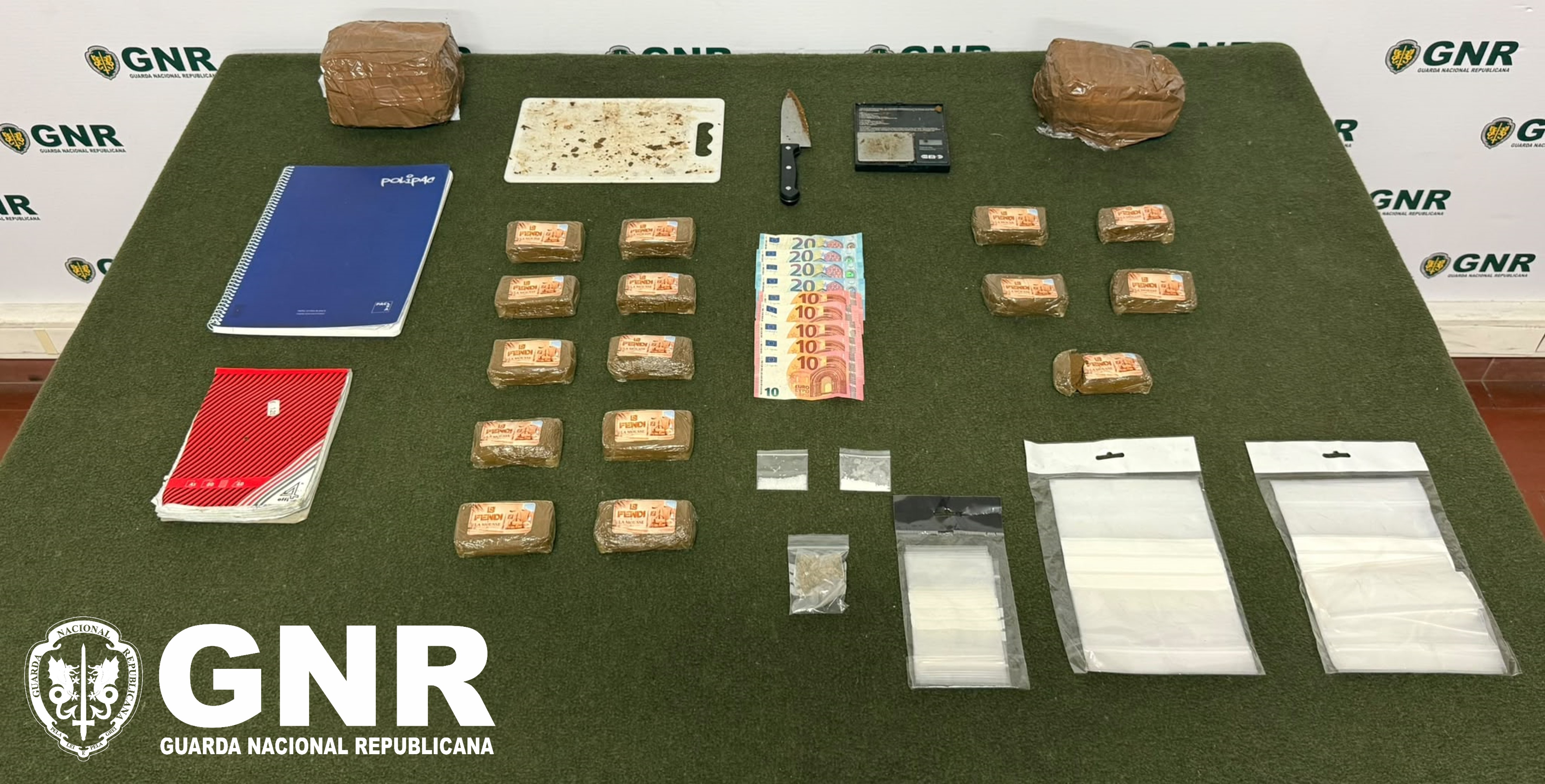 Albufeira – Prisão preventiva por tráfico de estupefacientes