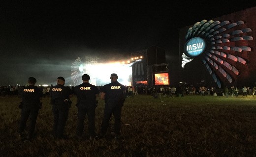 Foto de Beja - Operação "Meo Sudoeste 2017"